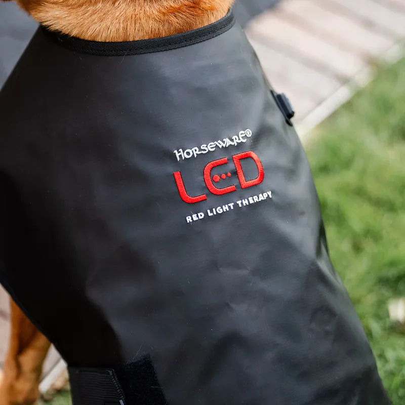 Horseware LED Red Light Therapy Pet Coat - Black-3