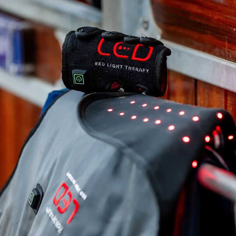 Horseware LED Red Light Therapy Pet Coat - Black-6