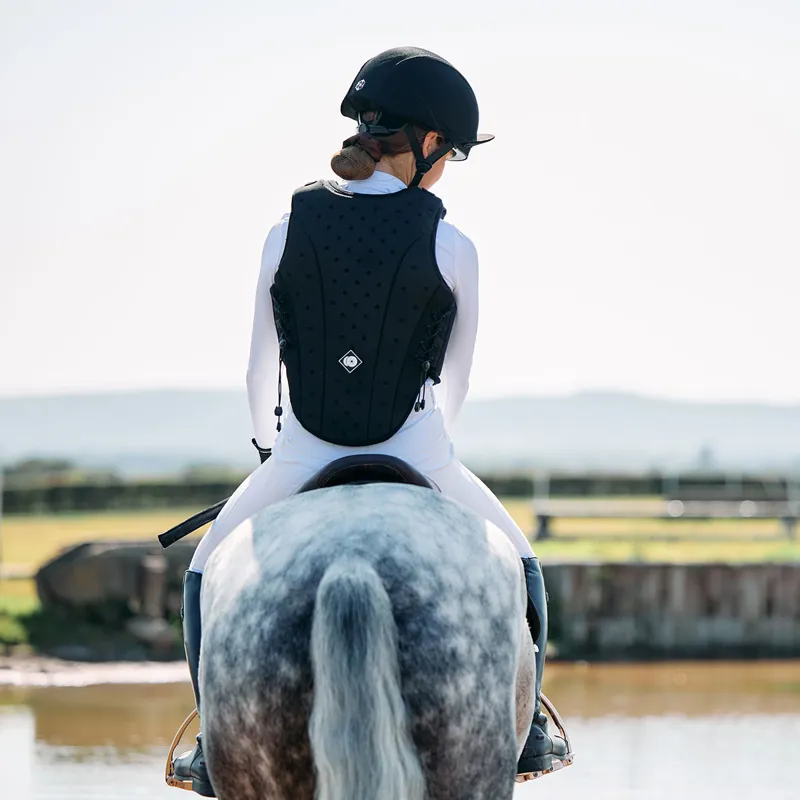 Charles Owen Kontor Junior Body Protector - Black-13