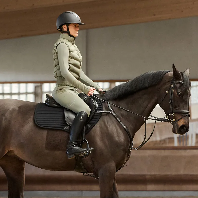 Aztec Diamond Lightweight Ladies Gilet - Sage-10