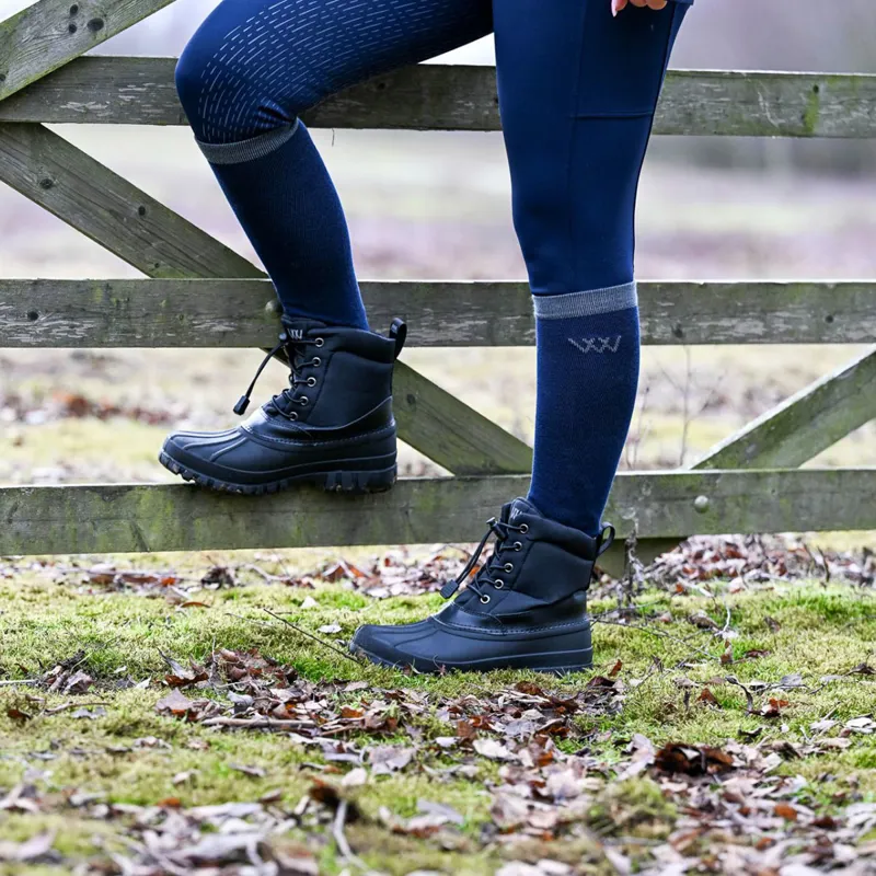 Woof Wear Laced Yard Boots - Black-4