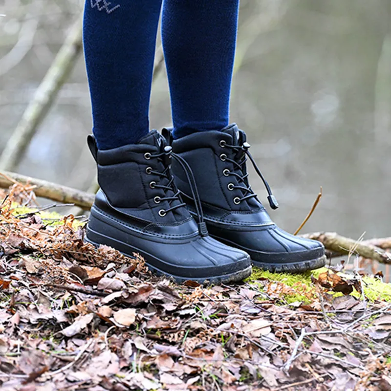 Woof Wear Laced Yard Boots - Black-5