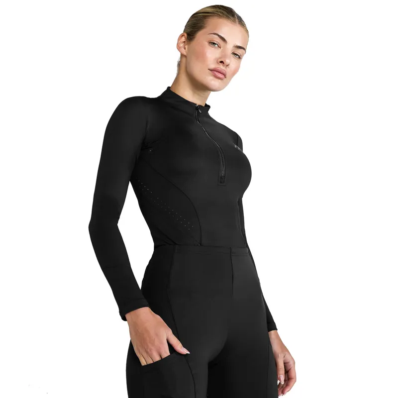 Aztec Diamond Core Long Sleeve Womens Base Layer - Black-5