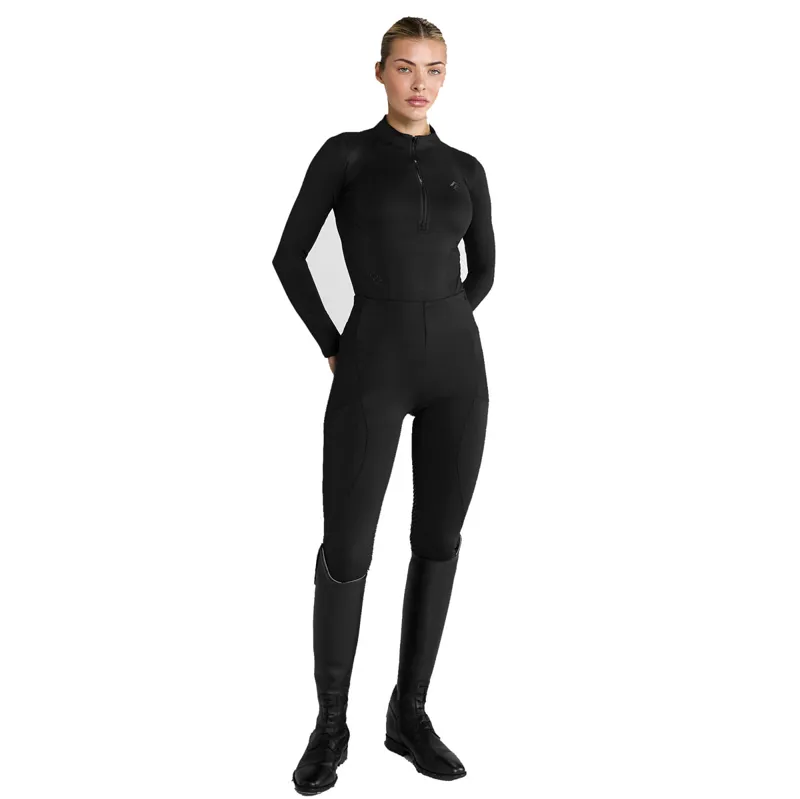 Aztec Diamond Core Long Sleeve Womens Base Layer - Black-3