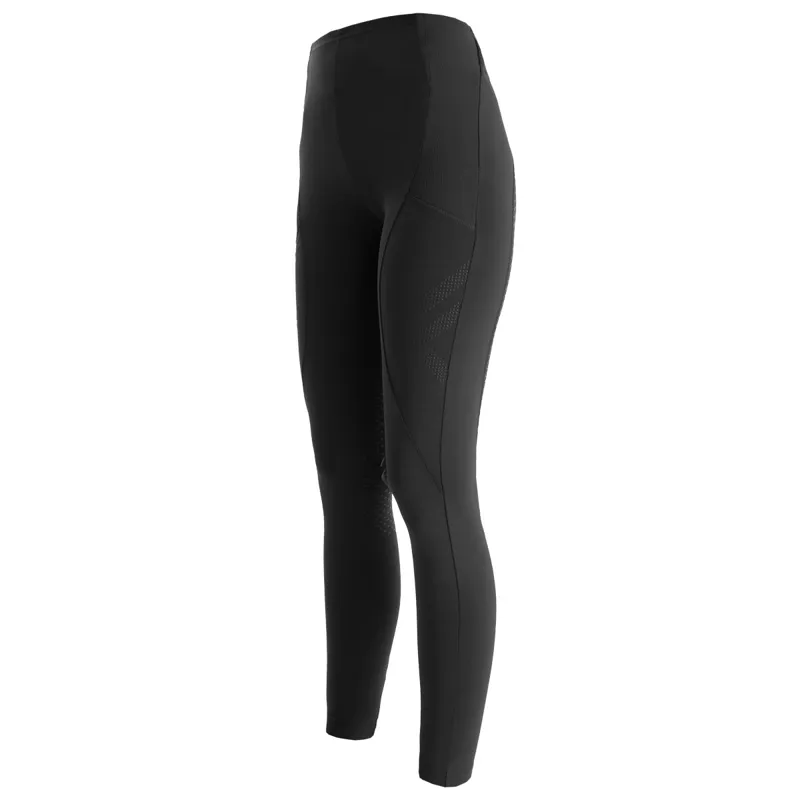 Aztec Diamond Core Full Grip Ladies Riding Leggings - Black-5