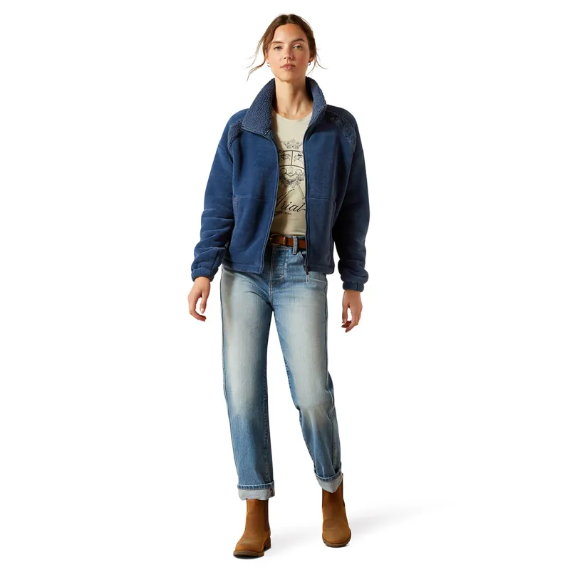 Ariat Lafayette Full Zip Womens Sweatshirt - Big Dipper-4
