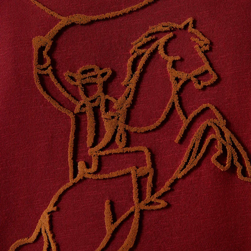 Ariat Lasso Womens Sweatshirt - Cabernet-3