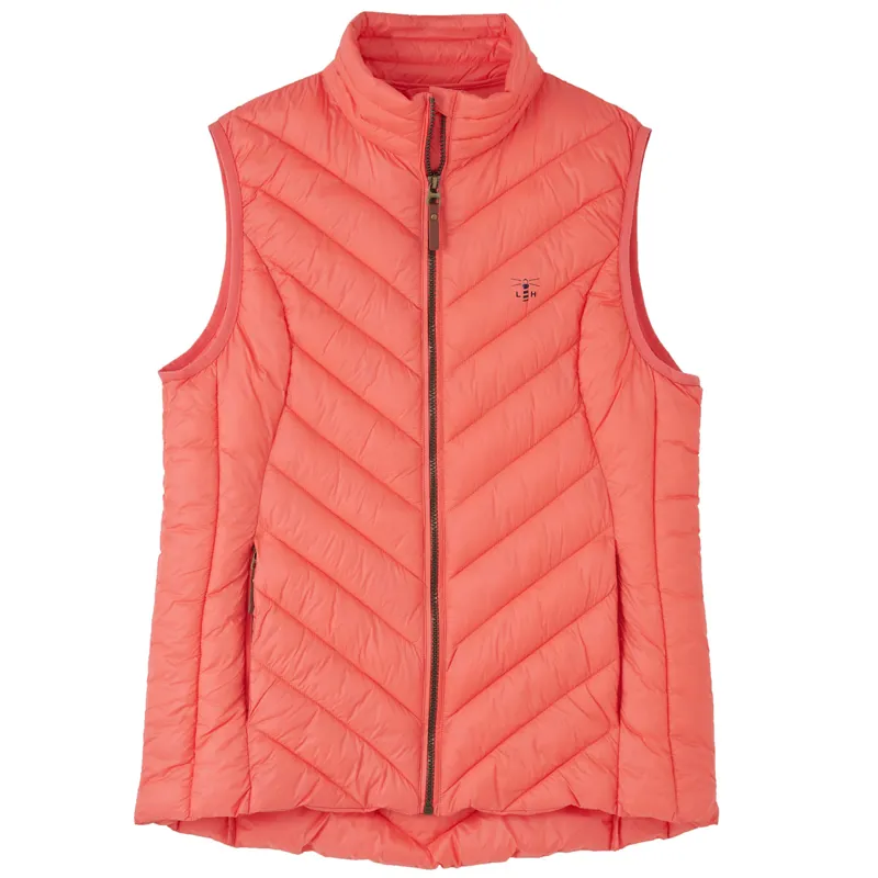 Lighthouse Laurel Ladies Gilet - Sugar Coral-2