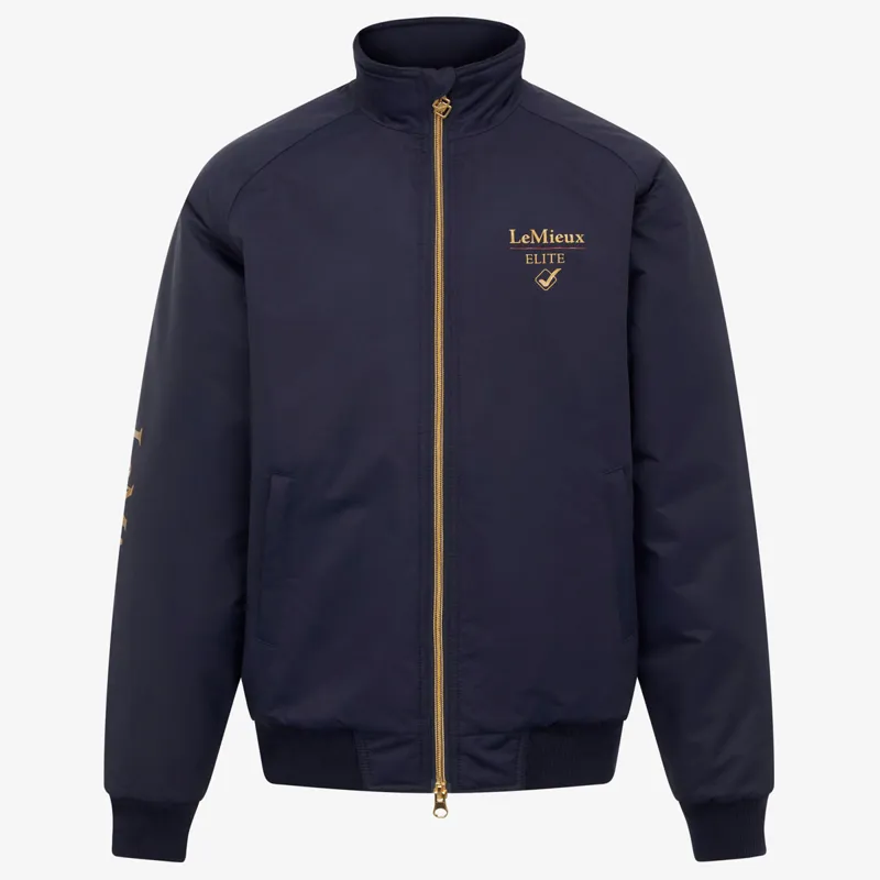 LeMieux Young Rider Elite Team Junior Waterproof Jacket Navy