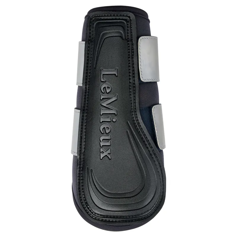 LeMieux Grafter Brushing Boots - Silver Reflective-1