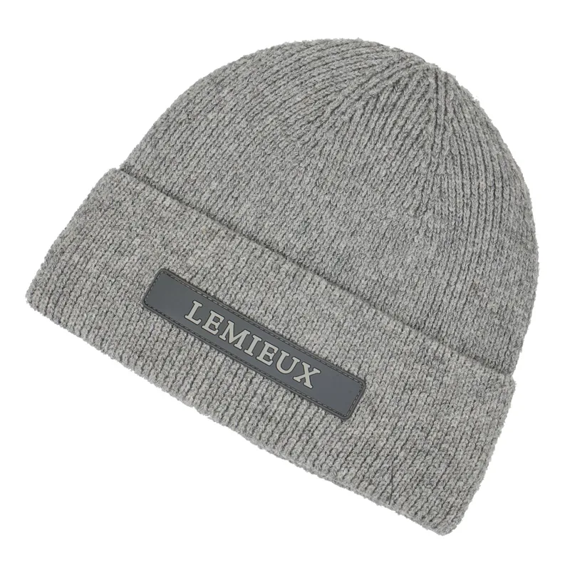LeMieux Lumen Reflective Beanie Hat - Grey
