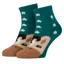 LeMieux Mini Fluffy Character Junior Socks - Spruce
