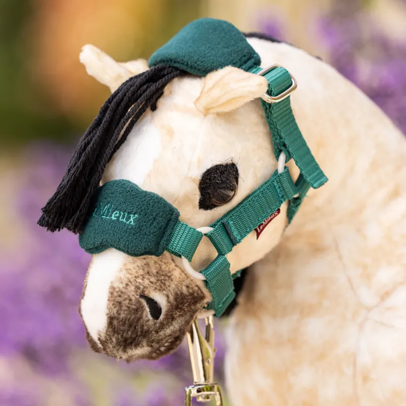 LeMieux Mini Toy Pony Vogue Headcollar - Evergreen-1