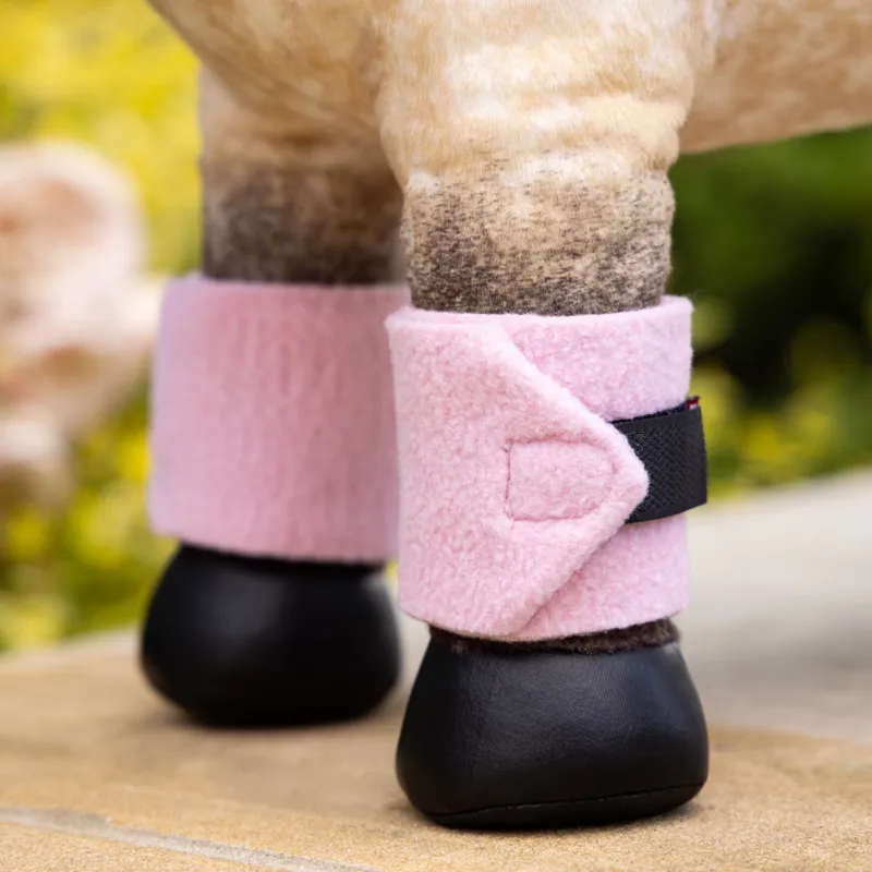 LeMieux Mini Toy Pony Bandages - Pink Quartz-1