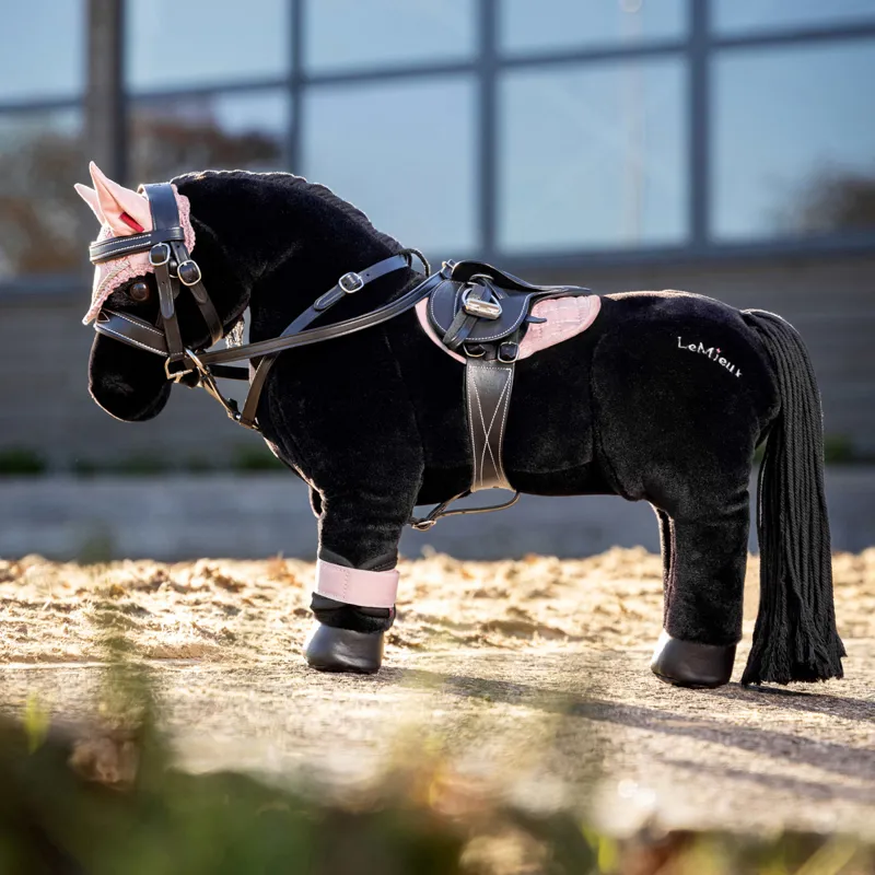 LeMieux Mini Toy Pony Martingale - Black-2
