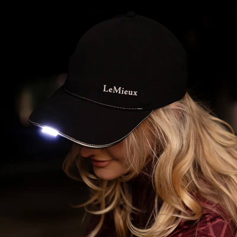 LeMieux Softshell Torch Cap - Black-1