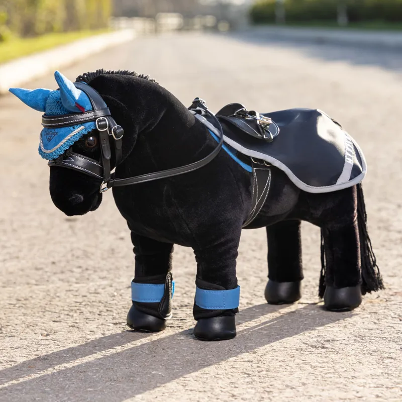 LeMieux Mini Toy Pony Exercise Sheet - Navy-2