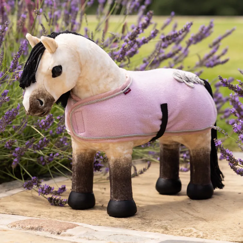 LeMieux Mini Toy Pony Show Rug Pink Quartz