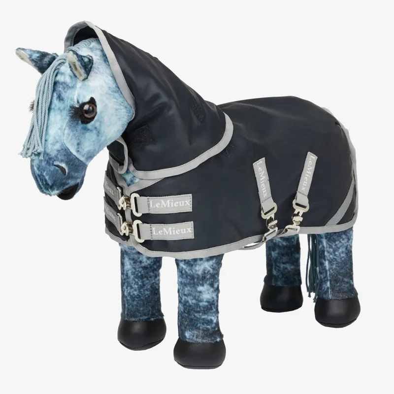 LeMieux Mini Toy Pony StormTek Turnout Rug Navy