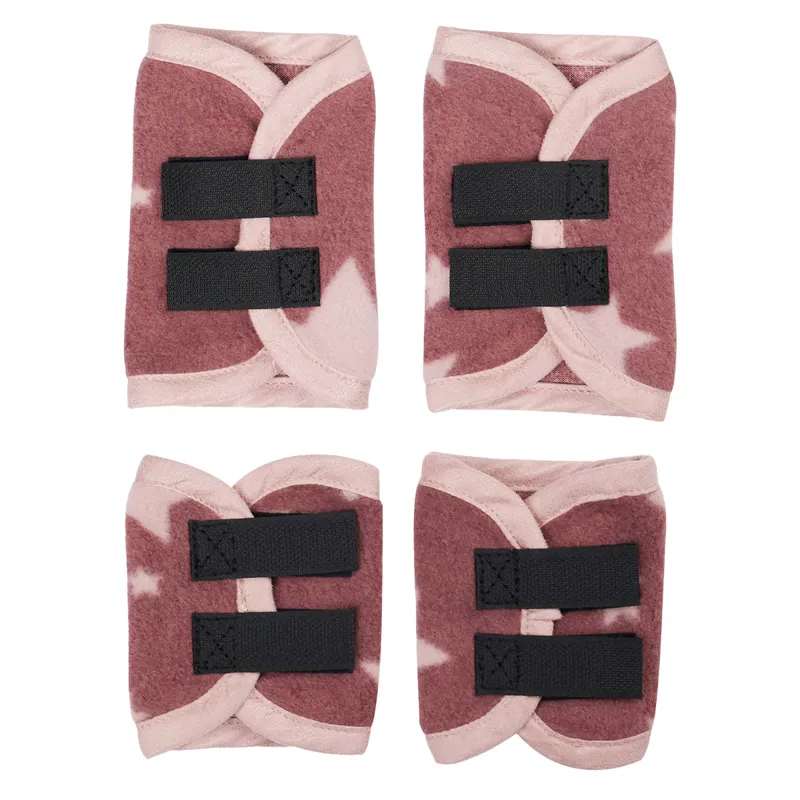 LeMieux Mini Toy Pony Star Travel Boots and Tail Guard Set - Orchid-1