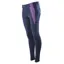 Legacy Ladies Full Grip Riding Tights - Navy and Purple