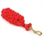 Shires Plain Lead Rope - Red