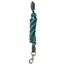 Kincade Leather Lead Rope - Hunter Green/Brown
