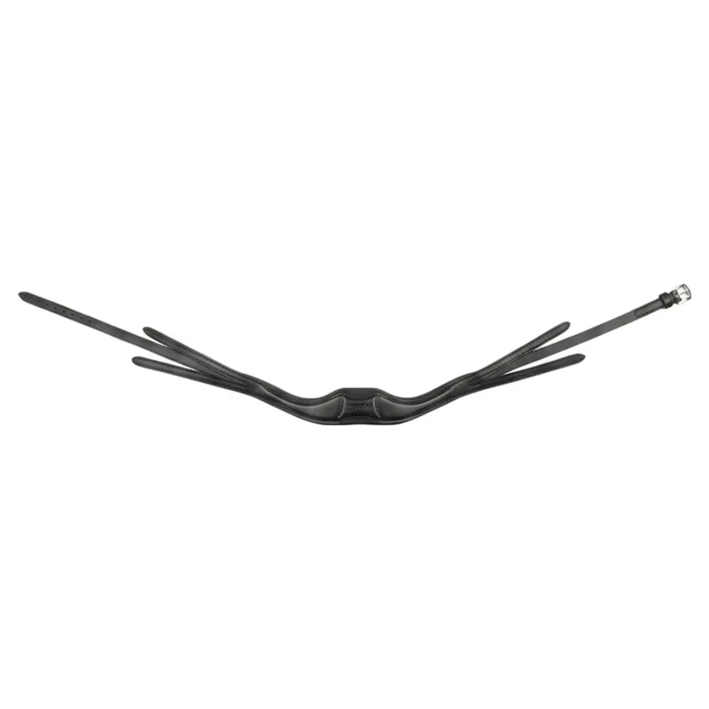 LeMieux Arika Anatomic Dressage Headpiece - Black/Silver