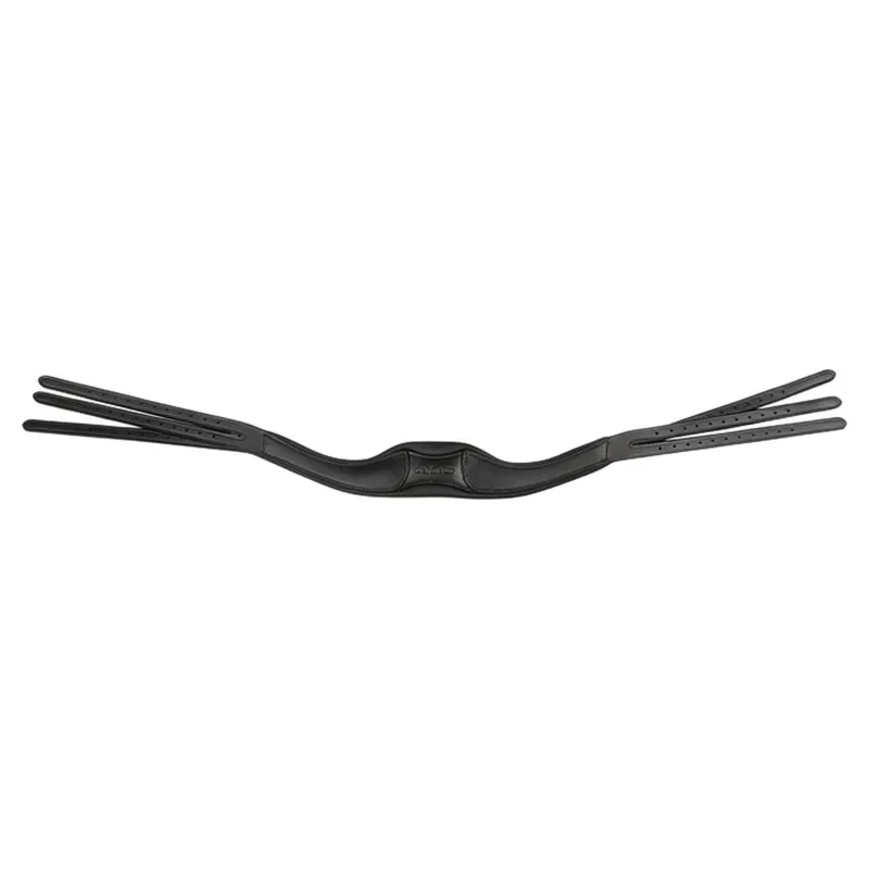 LeMieux Arika Anatomic Headpiece - Black/Silver