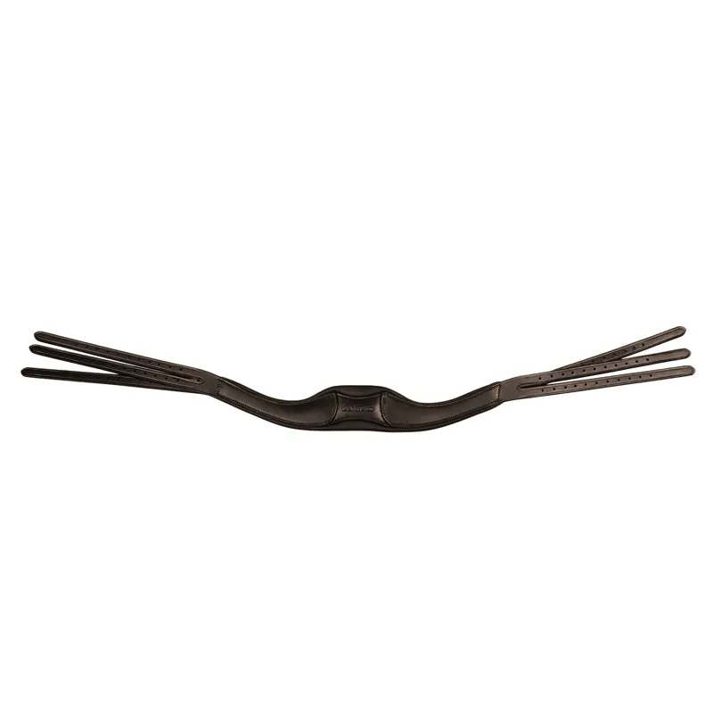 LeMieux Arika Anatomic Headpiece - Brown/Silver