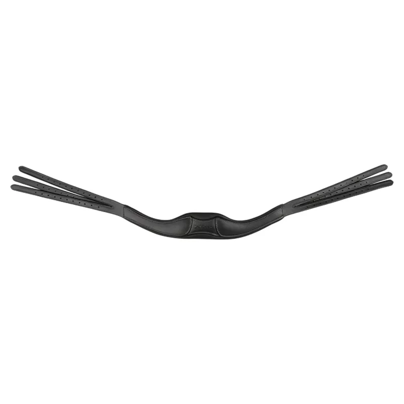 LeMieux Arika Contrast Anatomic Headpiece - Black/Silver