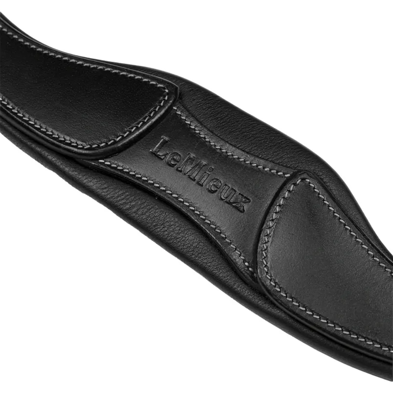 LeMieux Arika Contrast Anatomic Headpiece - Black/Silver-1