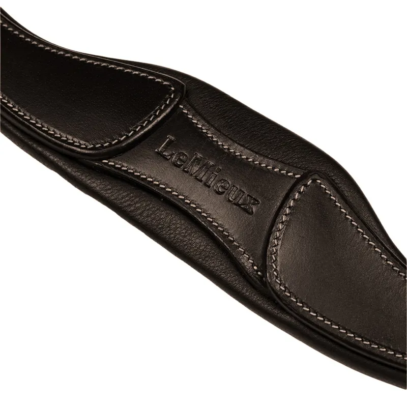 LeMieux Arika Contrast Anatomic Headpiece - Brown/Silver-1