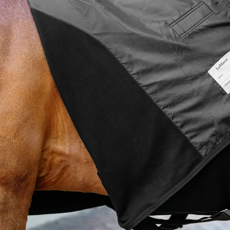 LeMieux Arika Jersey-Tek Fleece Rug - Black-3