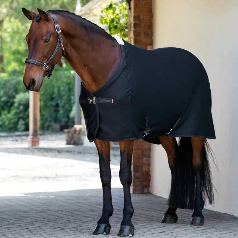 LeMieux Arika Jersey-Tek Fleece Rug - Navy-1