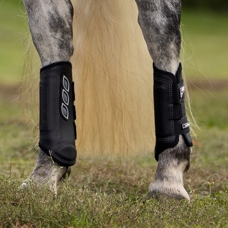 LeMieux Carbon Air XC Hind Boots - Black-3