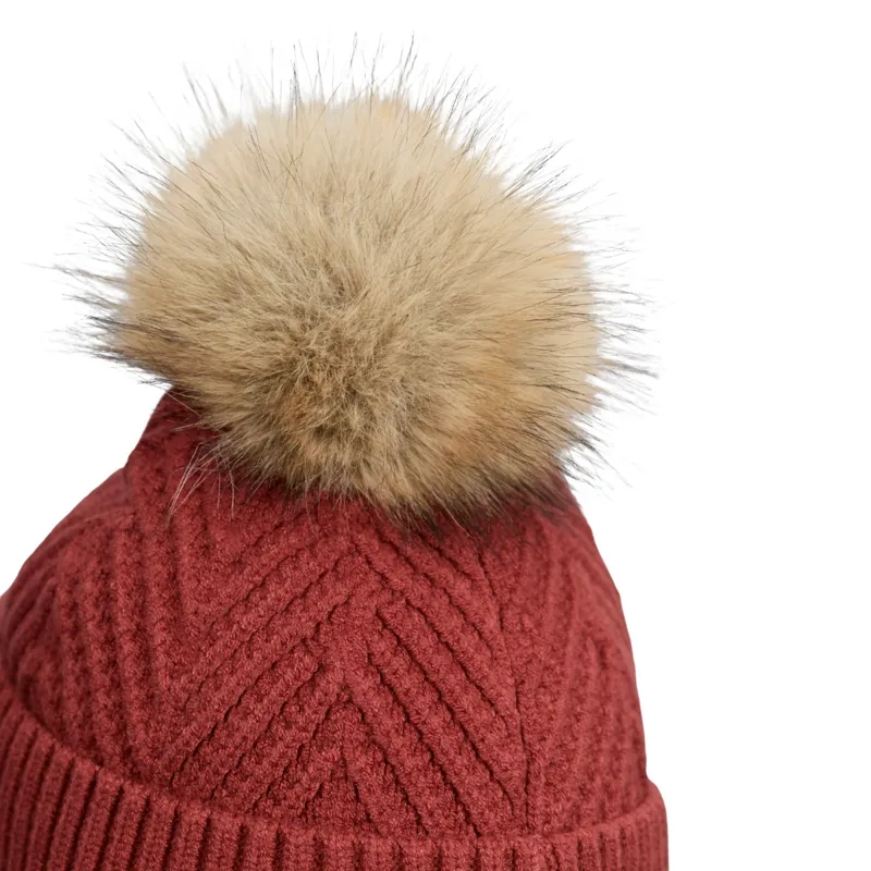 LeMieux Clara Knit Beanie - Russet-5