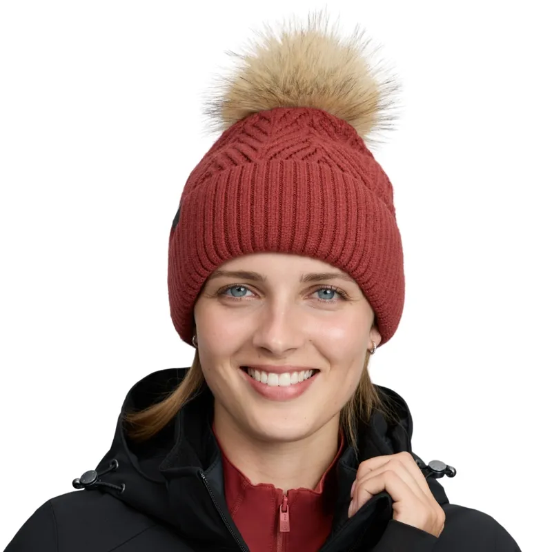 LeMieux Clara Knit Beanie - Russet-4
