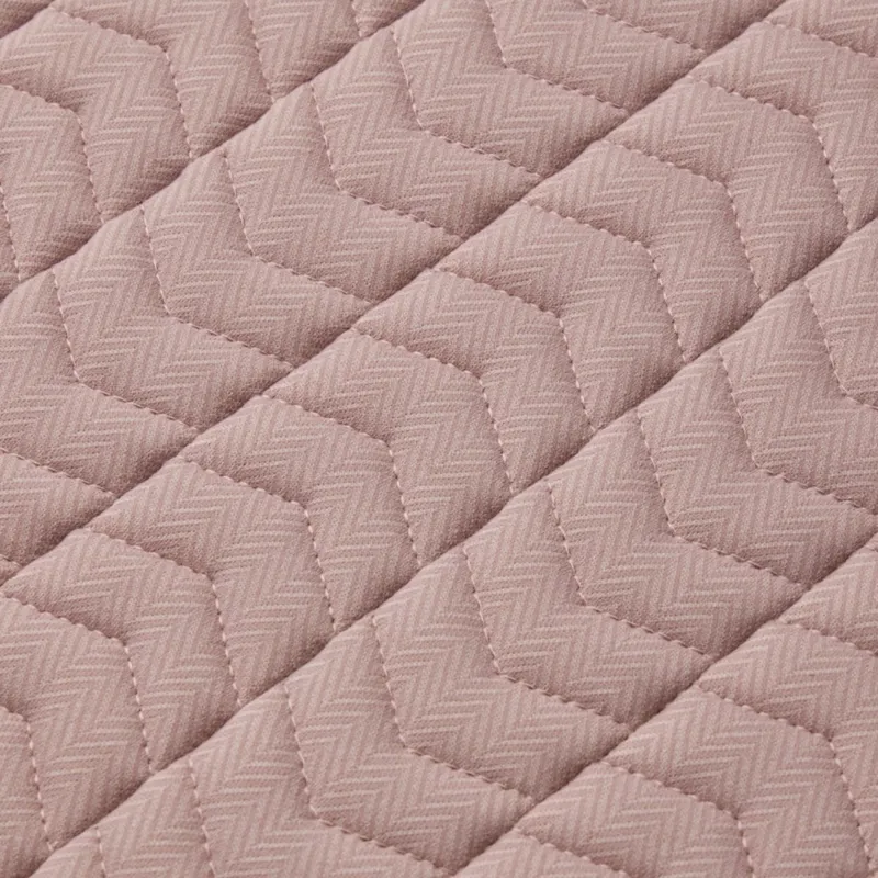 LeMieux Heritage Herringbone Dressage Saddlecloth - Wild Rose Pre-Order-6