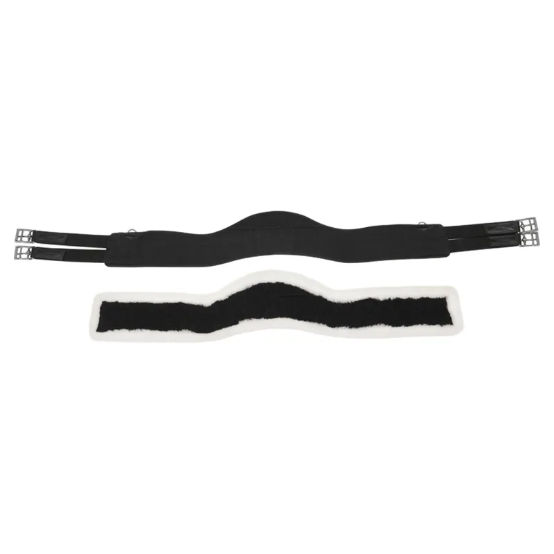 LeMieux Hunter Girth with Detachable Merino+ Liner - Black-1