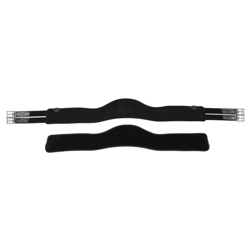 LeMieux Hunter Girth with Detachable Non-Slip Liner - Black-1