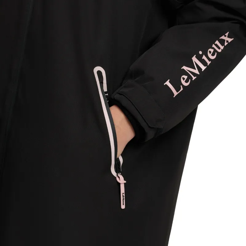 LeMieux HydroShield Womens Waterproof Robe Coat - Black Pre-Order-9