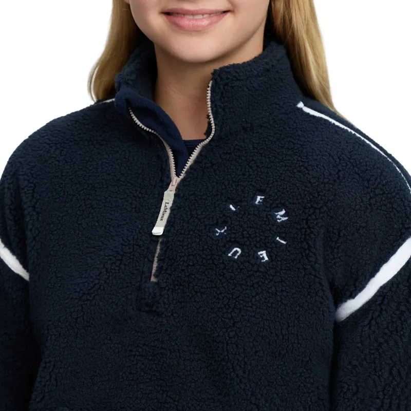 Lemieux Young Rider Jody Teddy Fleece - Navy Pre-Order-5