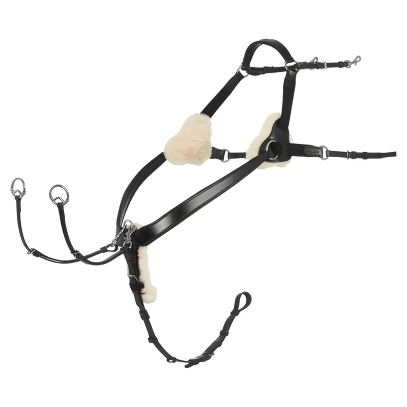 LeMieux Kudos 5 Point Bridge Breastplate - Black