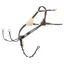 LeMieux Kudos 5 Point Bridge Breastplate - Havana