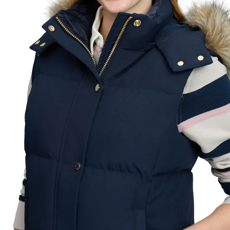 LeMieux Margot Womens Hooded Gilet - Navy-10
