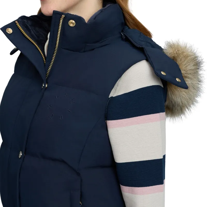 LeMieux Margot Womens Hooded Gilet - Navy-9
