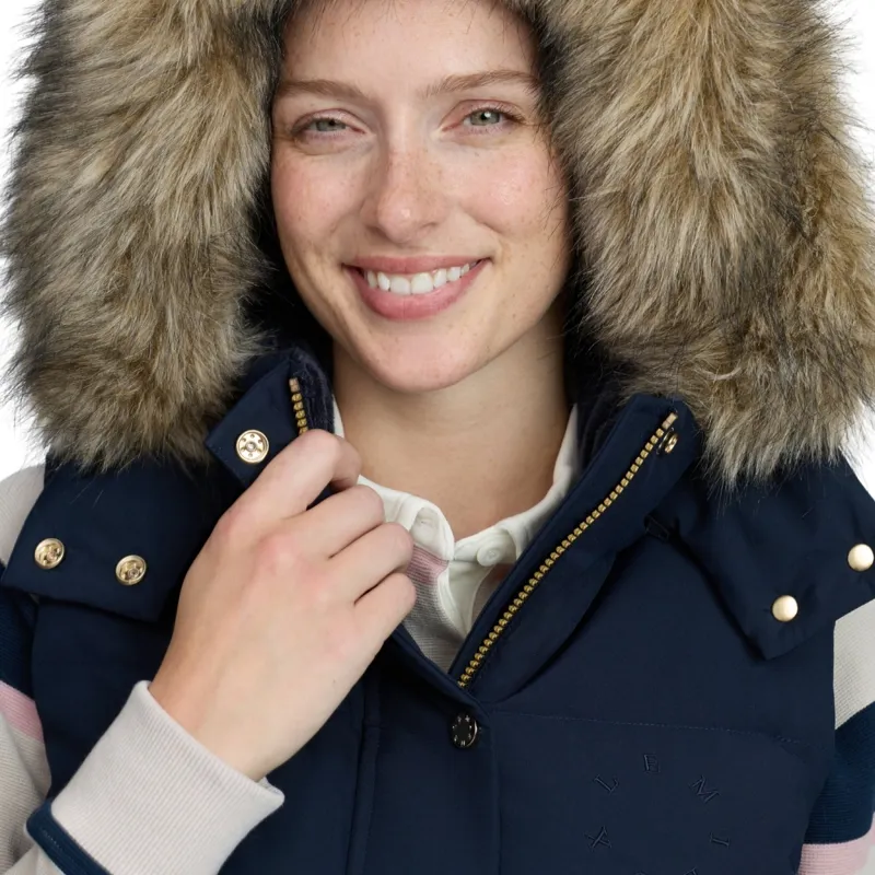LeMieux Margot Womens Hooded Gilet - Navy-7