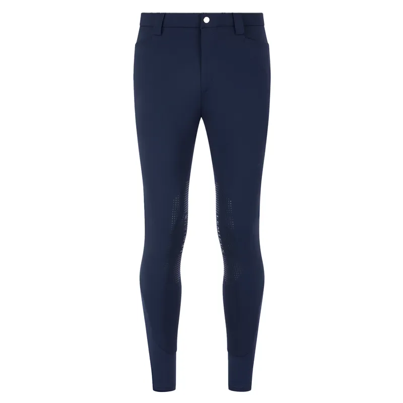 LeMieux Sport Knee Grip Mens Breeches - Navy-1