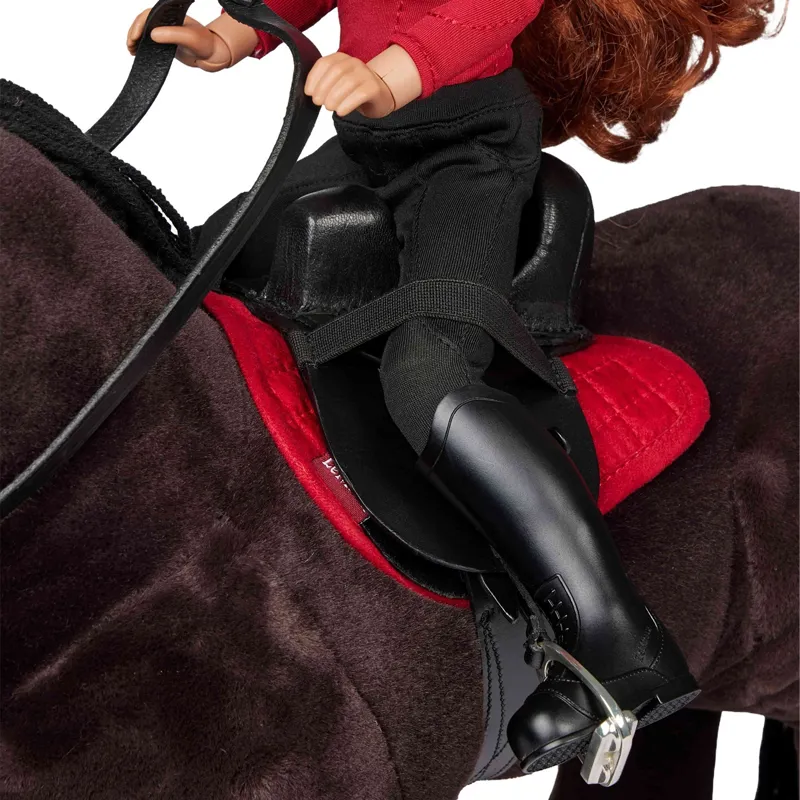 LeMieux Toy Rider Steady Saddle - Black-2